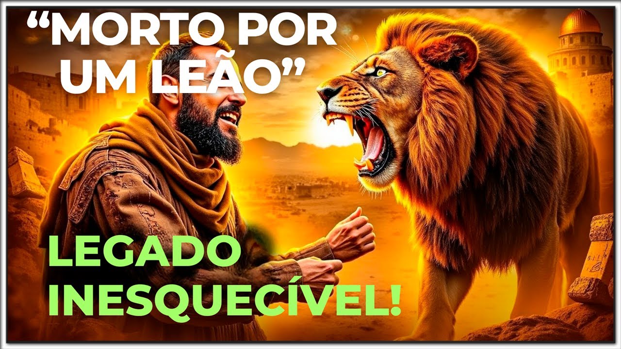 🙏🦁 O PROFETA VALOROSO Que PERDEU a VIDA Para um LEÃO e DEIXOU UM LEGADO INESQUECÍVEL! 🙏🦁