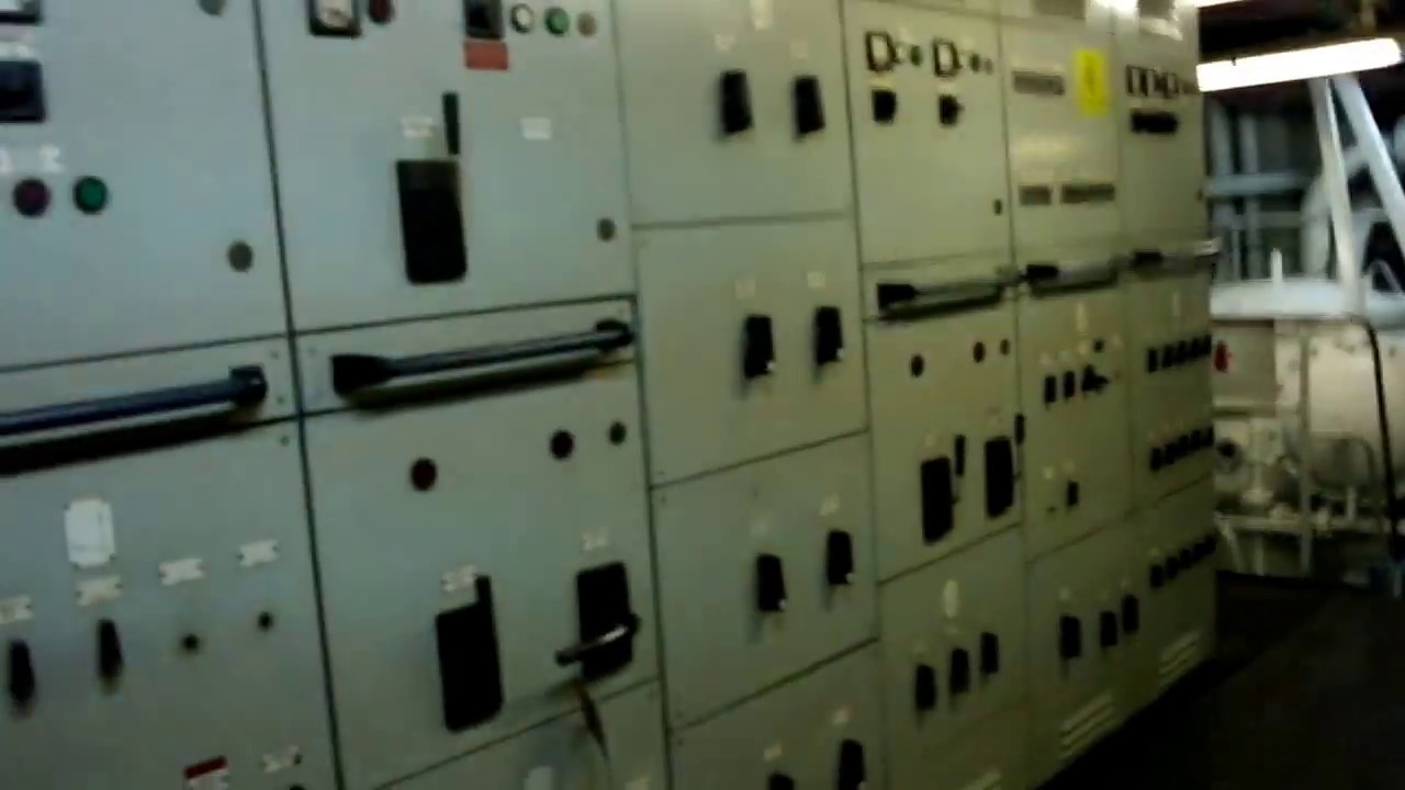 Engine room tour Машинное отделение балкера 