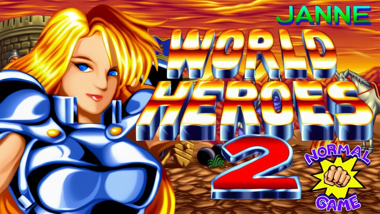 World Heroes 2 - Jeanne D'Arc (Neo·Geo CD) ワールドヒーローズ2ジャンヌ・ダルク