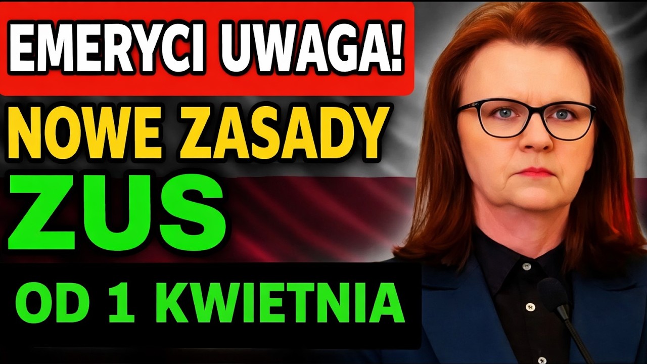 Emeryci, Uwaga! Nowe zasady ZUS od 1 kwietnia – Sprawdź, co się zmieni!