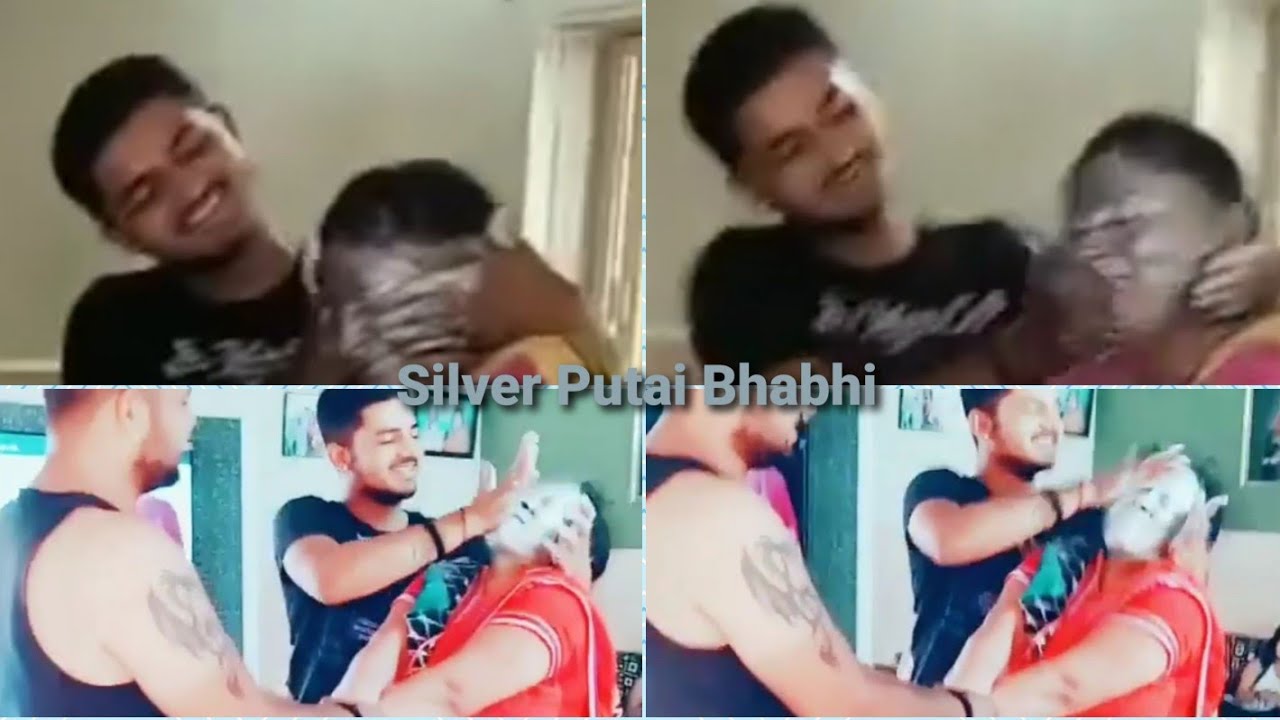 Silver Holi Putai Bhabhi | Holi Putai Bhabhi | Holi Putai | 2 देवर भाभी होली पुताई #holiputai #holi