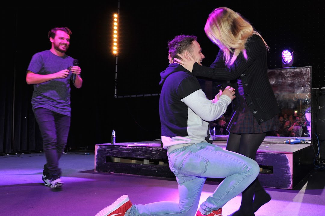 Couple Propose On Stage At Dapper Laughs Gig In Newcastle