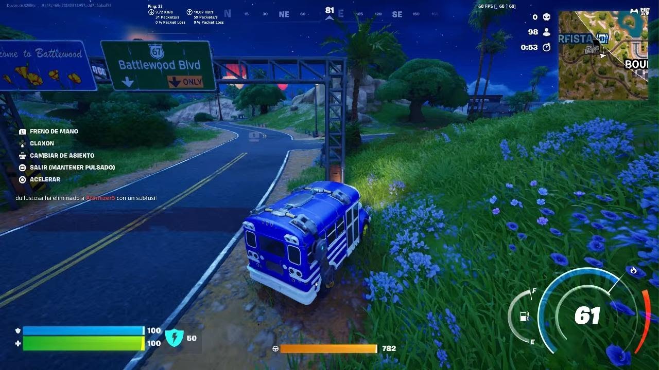 Fortnite evento coete