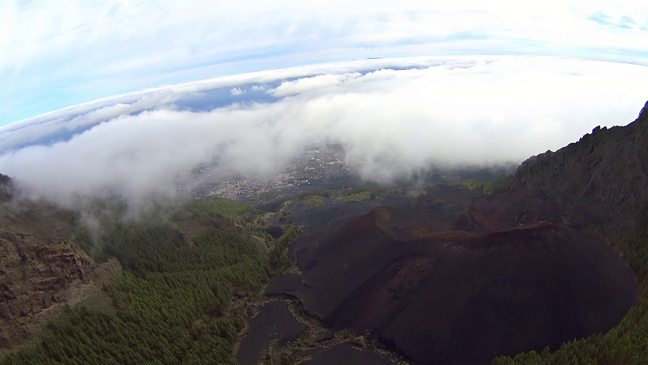 VSC - Caldera de Cho Marcial y volcán de Arafo - Paisajes de Tenerife HD