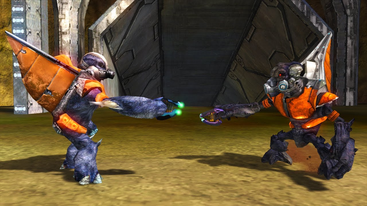 Halo 1 Grunts VS. Halo 3 Grunts (Old Version)