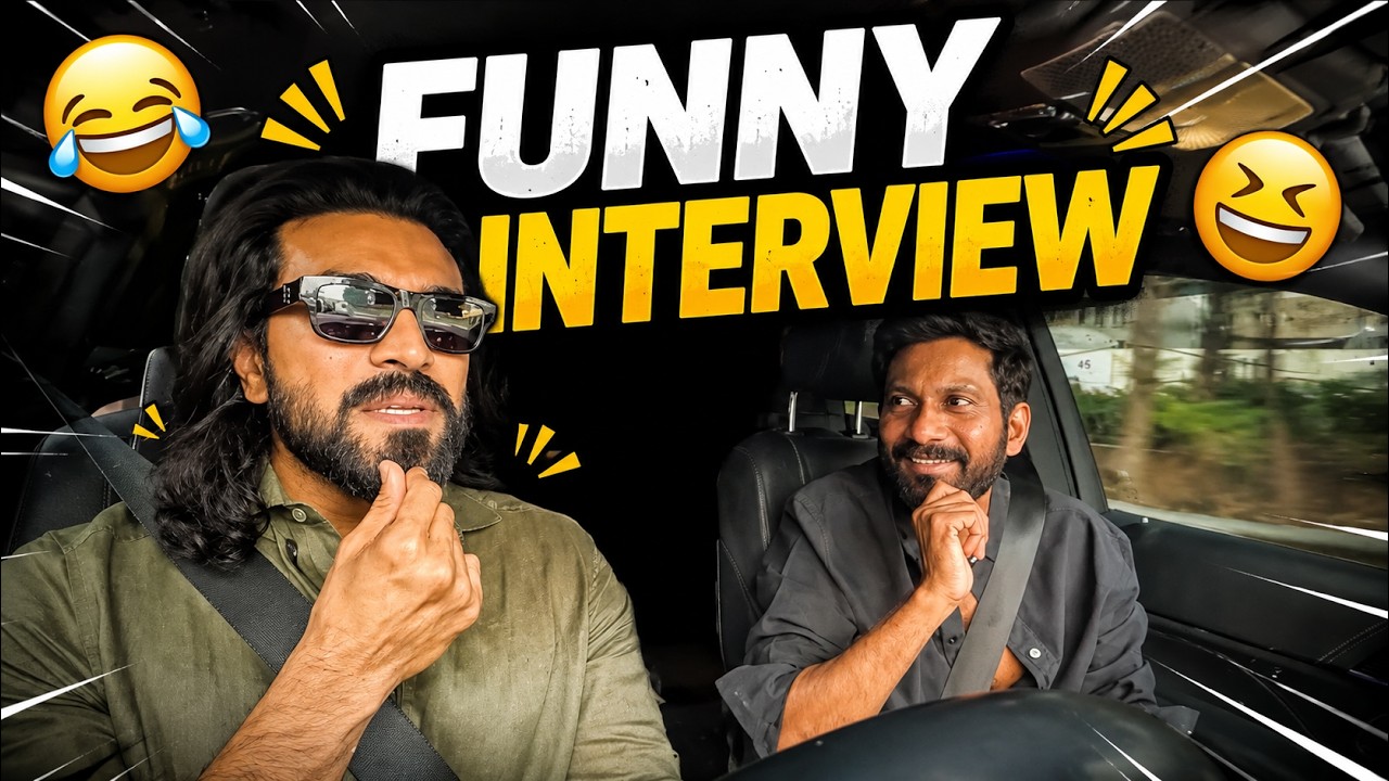 Peddi Funny Interview | Ram Charan | Buchi Babu Sana | Janhvi Kapoor | A R Rahman
