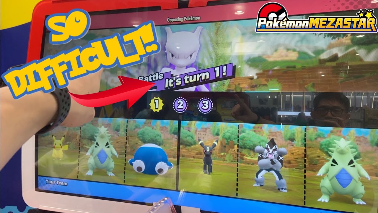 *IT'S TAG BATTLE TIME!!* POKEMON MEZASTAR: Stardust Version 1 Gameplay