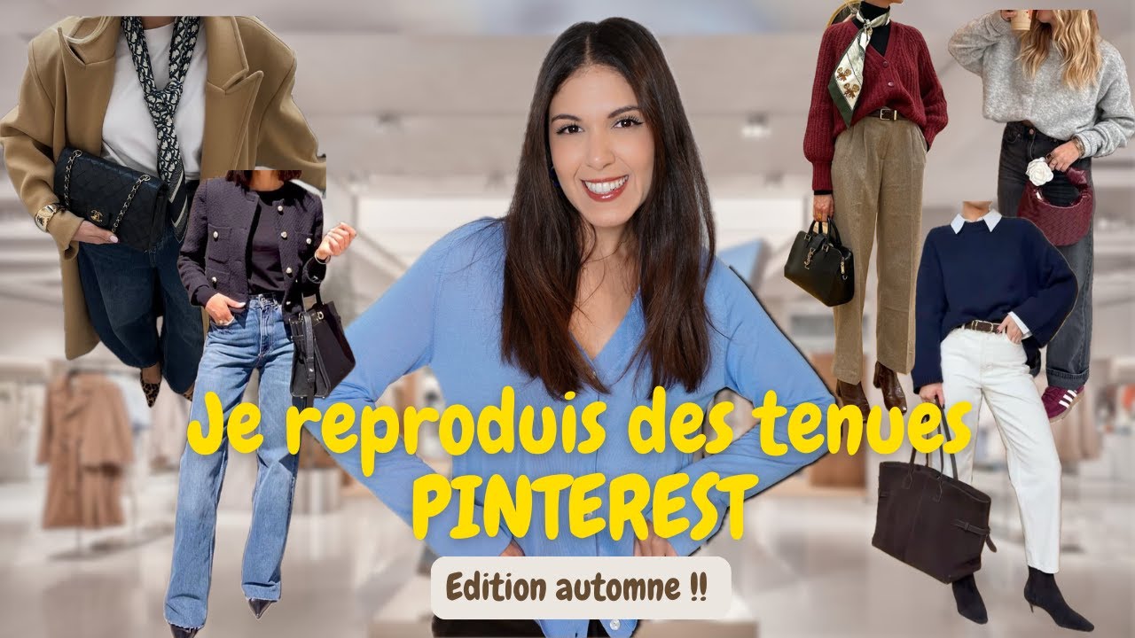 JE REPRODUIS DES TENUES PINTEREST version automne I sarahbllt