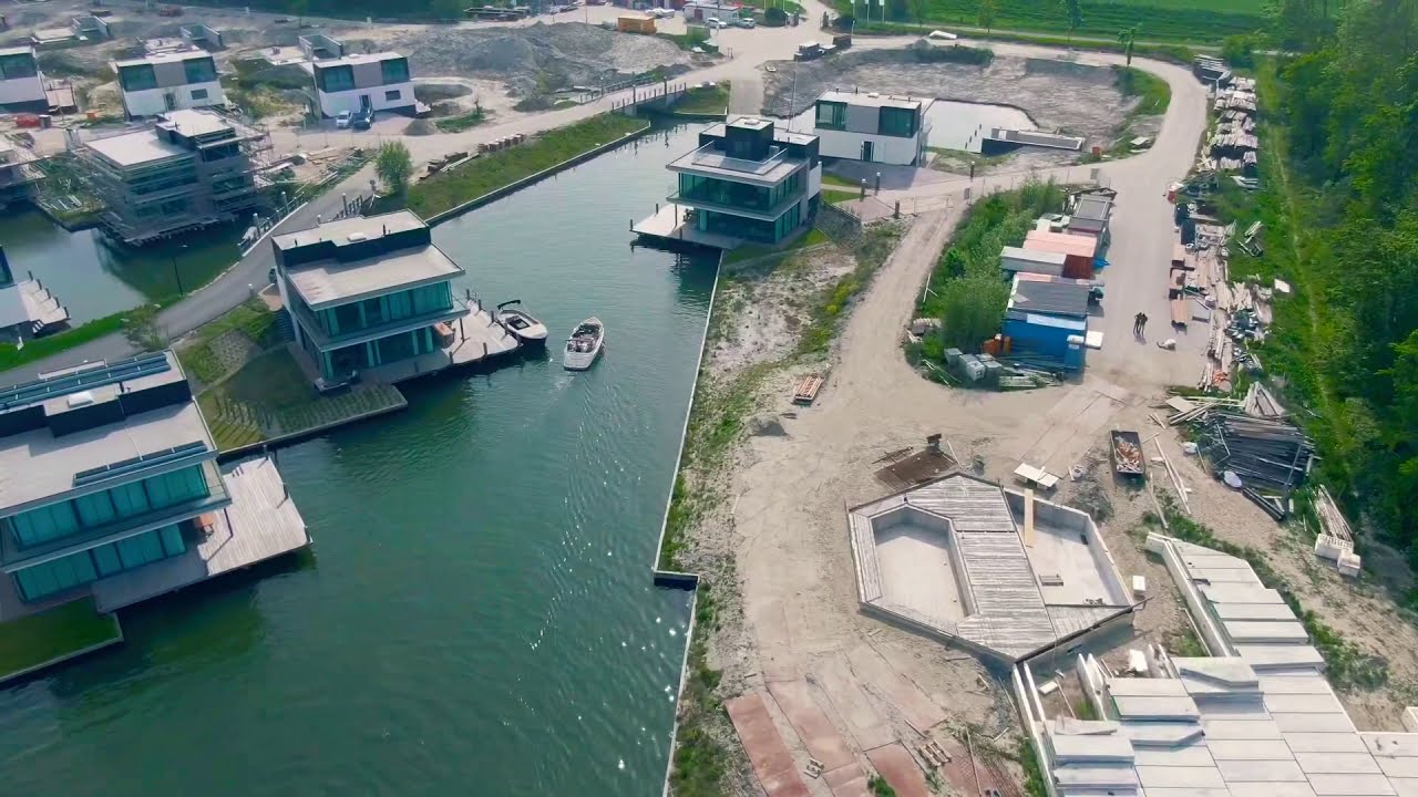 Fly over Harbour Village het Zilveren Schor mei 2020