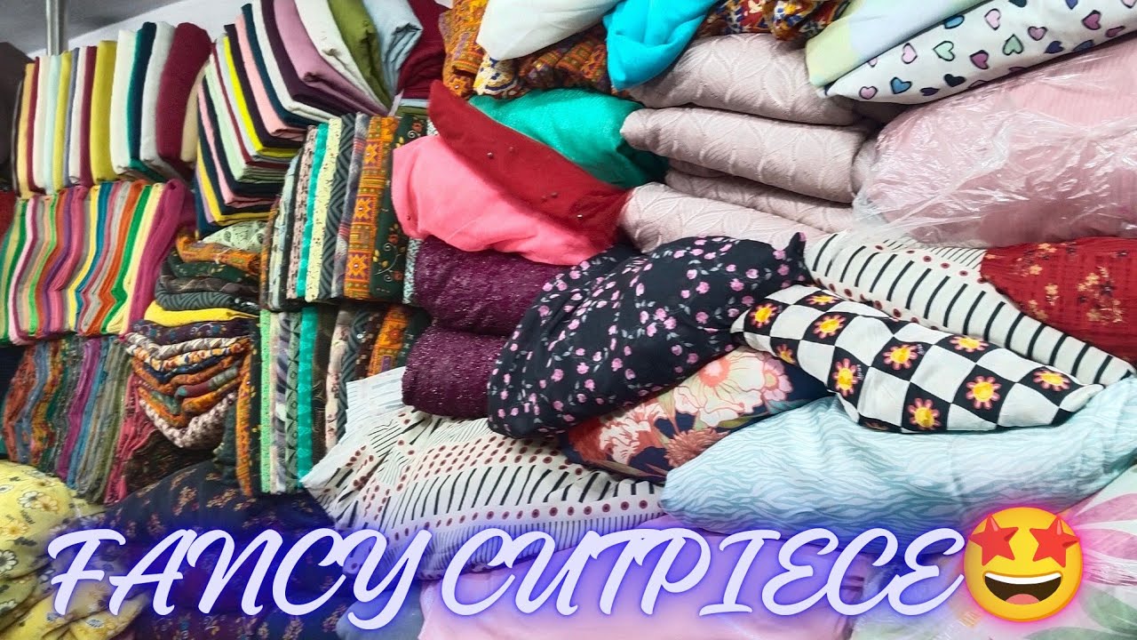 fancy cutpiece 😍 कही नही मिलेगा । सूरत व्होकसल मार्केट । #cutpiece