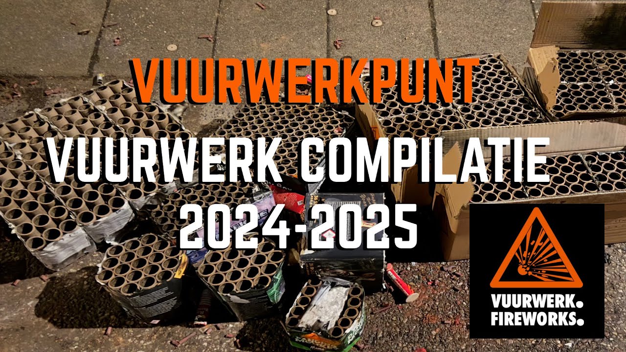 Vuurwerk compilatie 2024 - 2025 | Ouderwets gezellig stoken