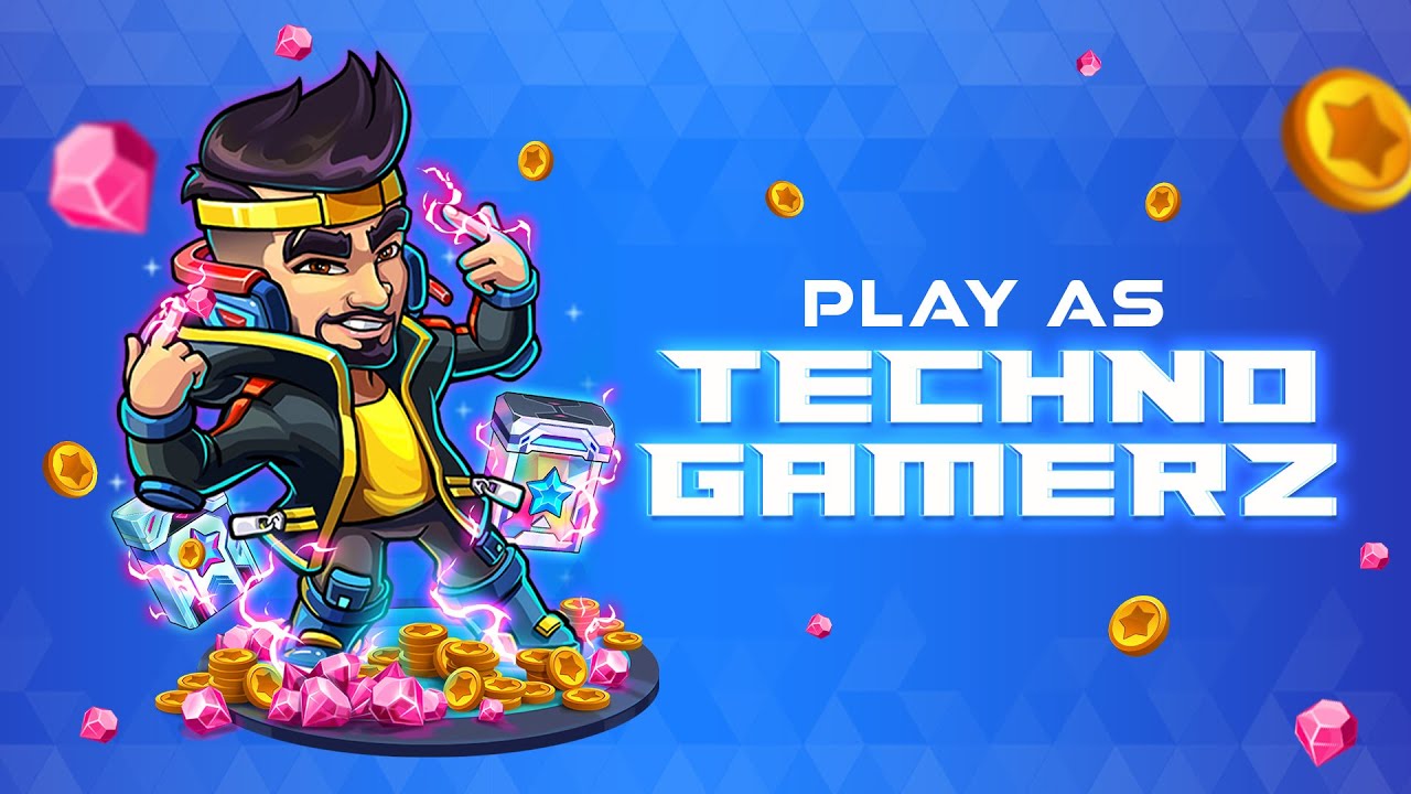 Play as @TechnoGamerzOfficial | Official Gameplay Trailer | Battle Stars | SuperGaming
