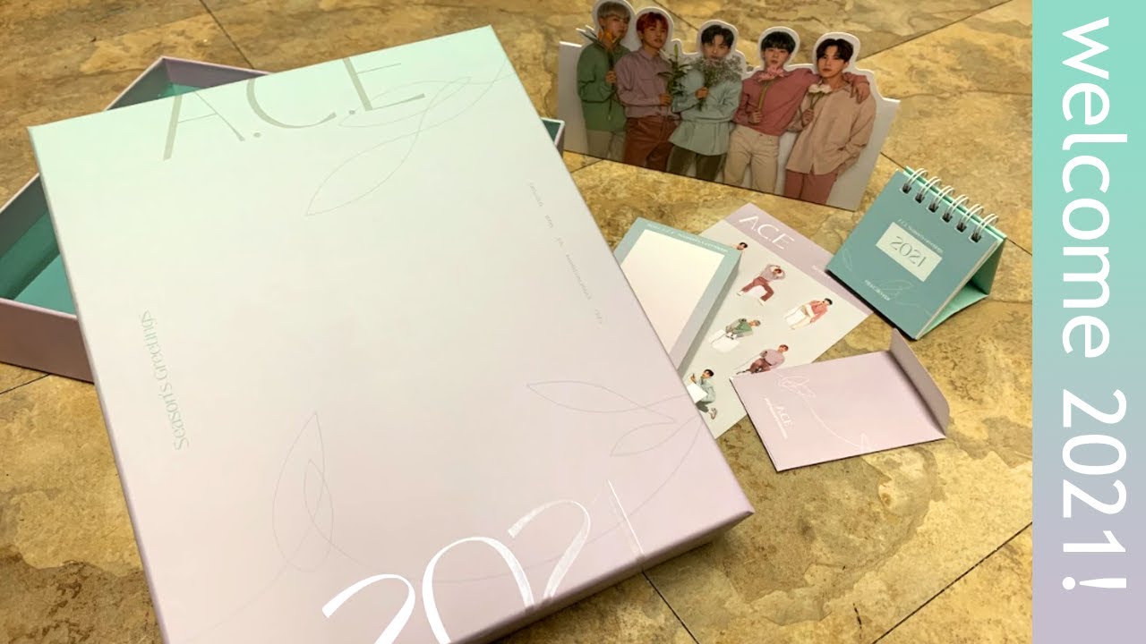A.C.E 2021 Season's Greetings Unboxing!