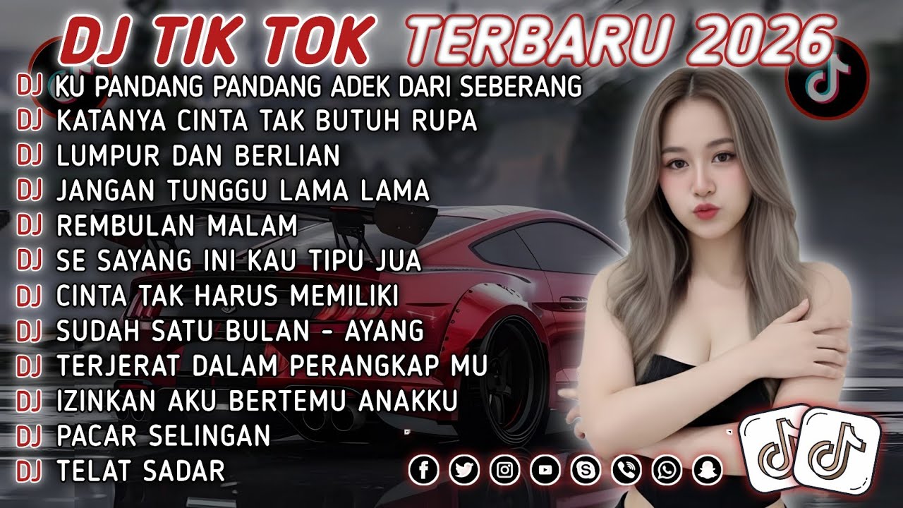 DJ TIKTOK TERBARU 2026 || DJ CINTA DARI SEBERANG 🎵 DJ KATANYA CINTA TAK BUTUH RUPA 🎵 FULL ALBUM❗❗