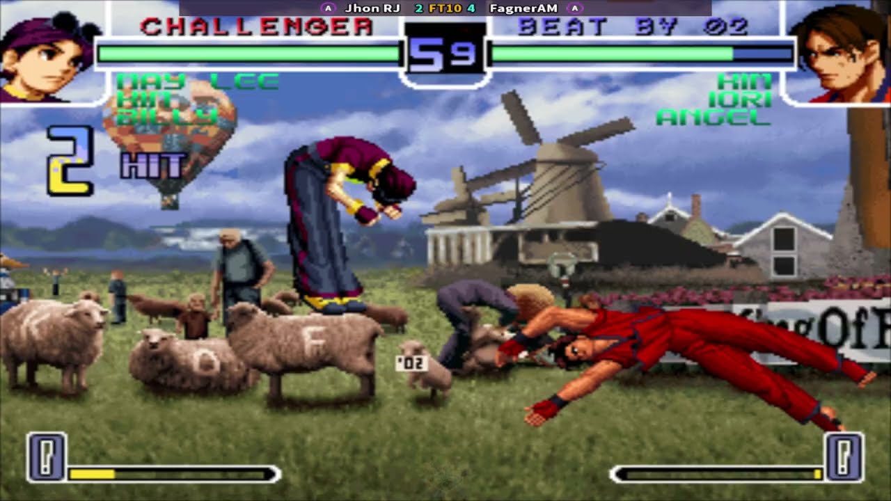 The King of Fighters 2002 Jhon RJ (BR) Vs FagnerAM (BR) || Play Date 20 Jan 26