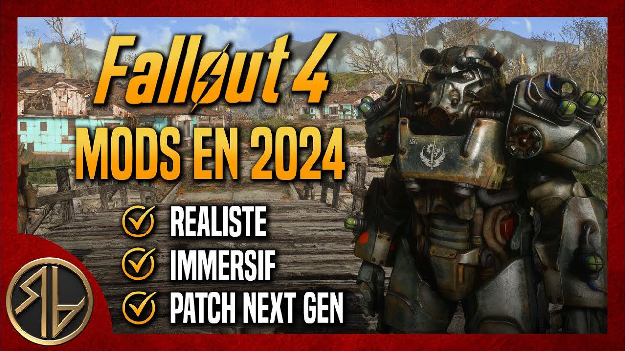 Mods Fallout 4 sans dénaturer le jeu : Réaliste / Immersif / Compatible patch Next Gen