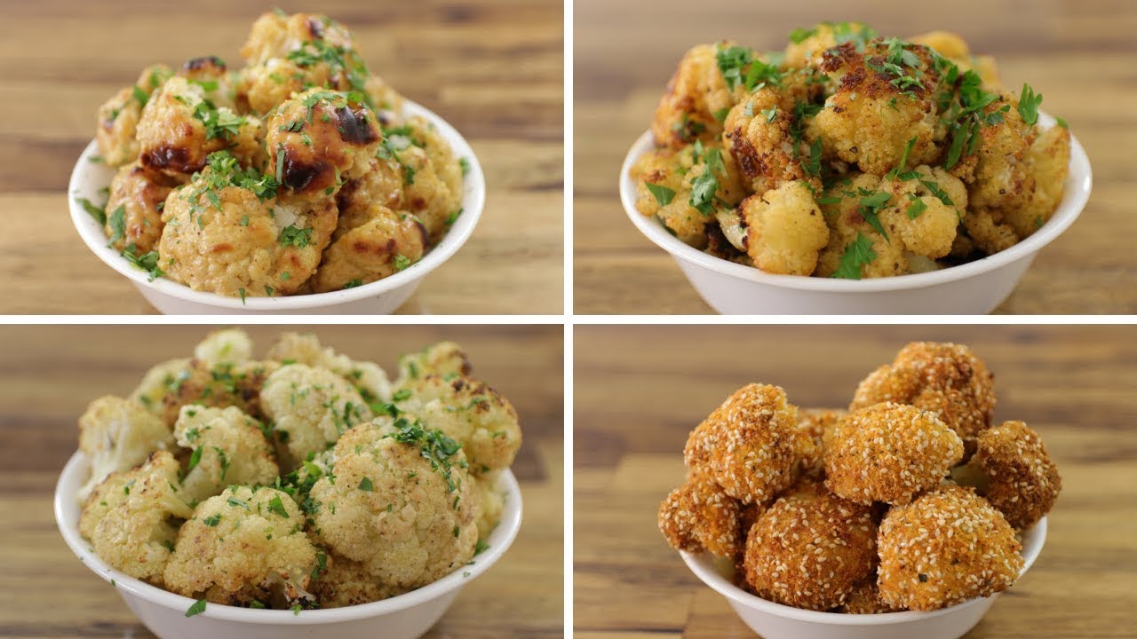 Roasted Cauliflower Recipe - 4 Ways
