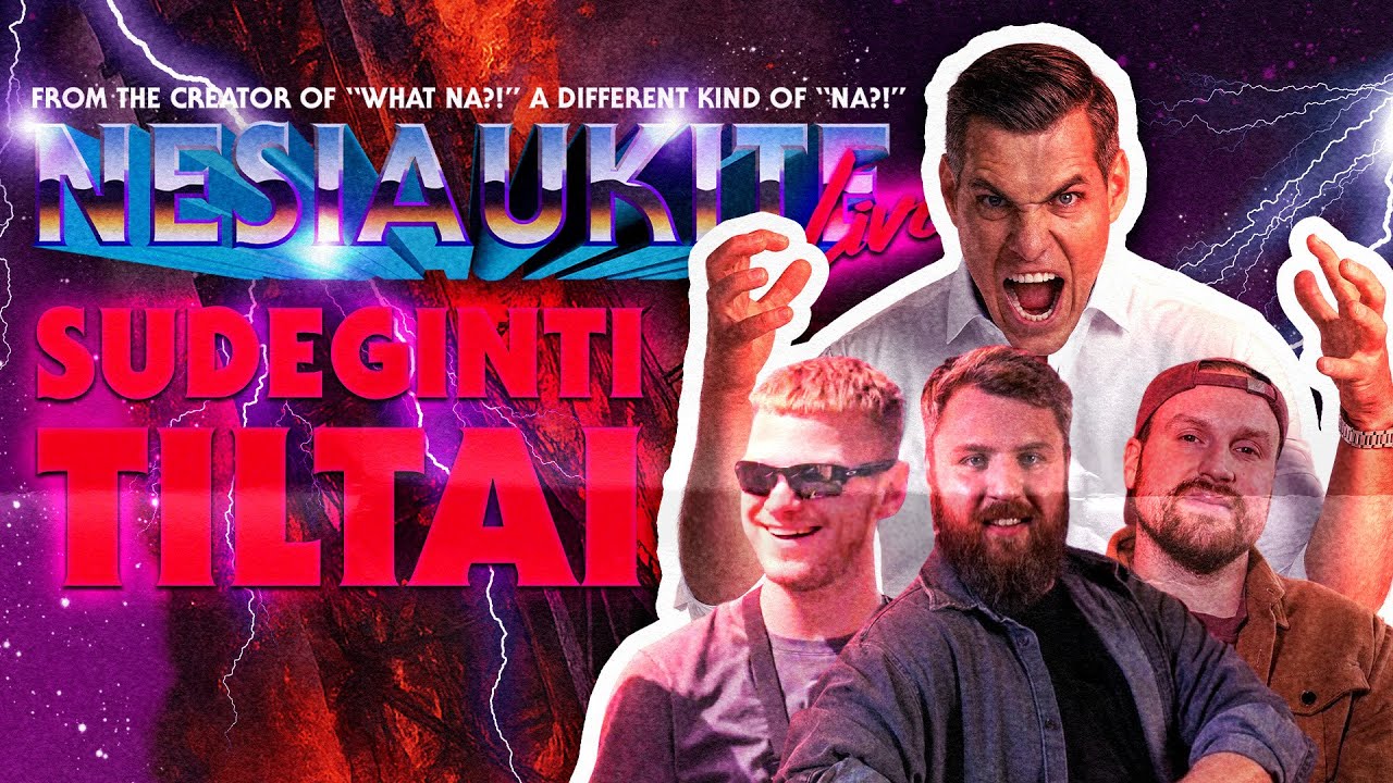 Nesiaukite live - Sudeginti tiltai (Dominykas Klajumas, Benas Lastauskas, Markas Žukauskas)