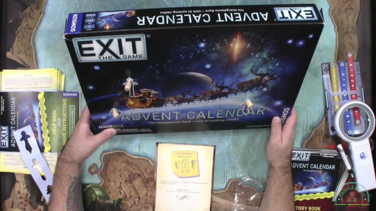 Exit Advent Calendar The Intergalactic Race Day 21