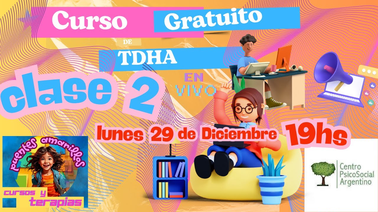 Curso gratuito de TDHA clase 2