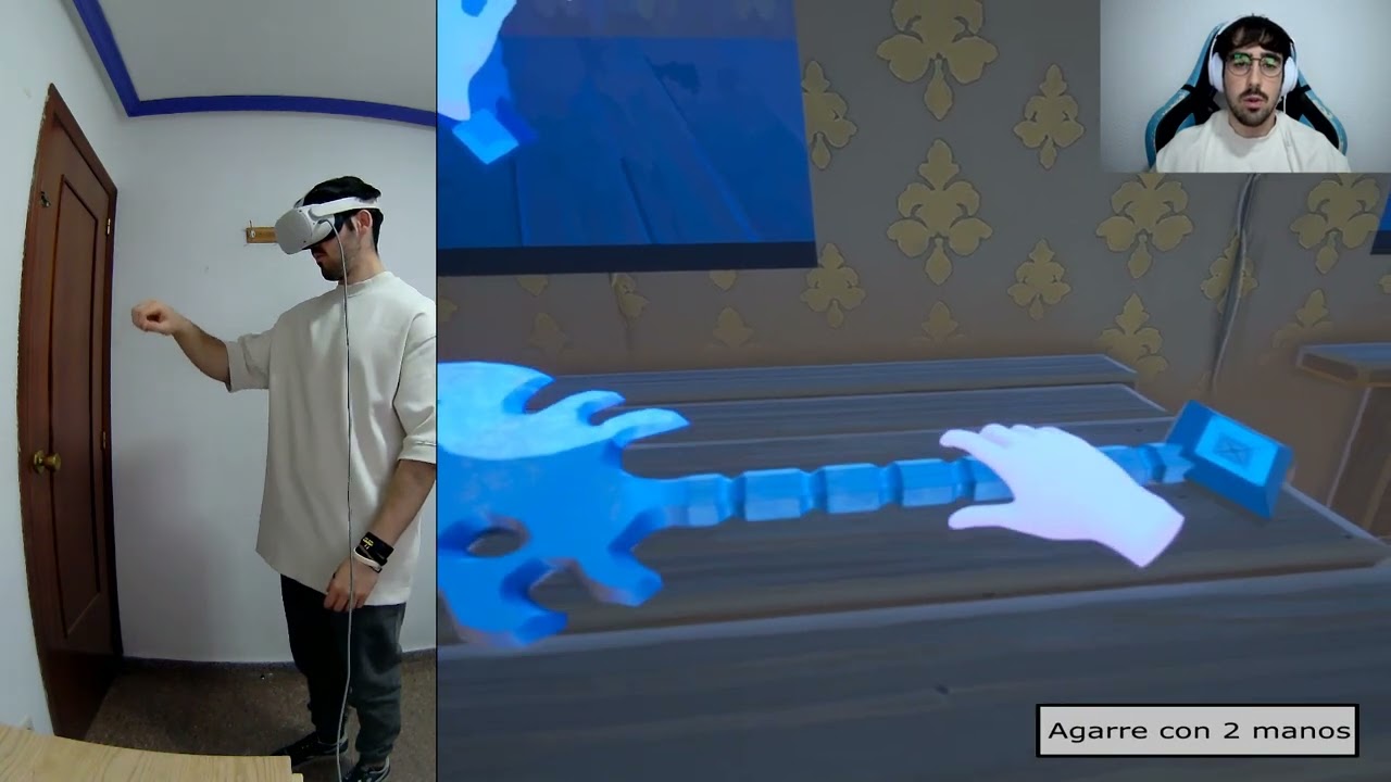 TFG. Sistema de agarre para entornos virtuales con hand tracking. Ginés Parra Caballero