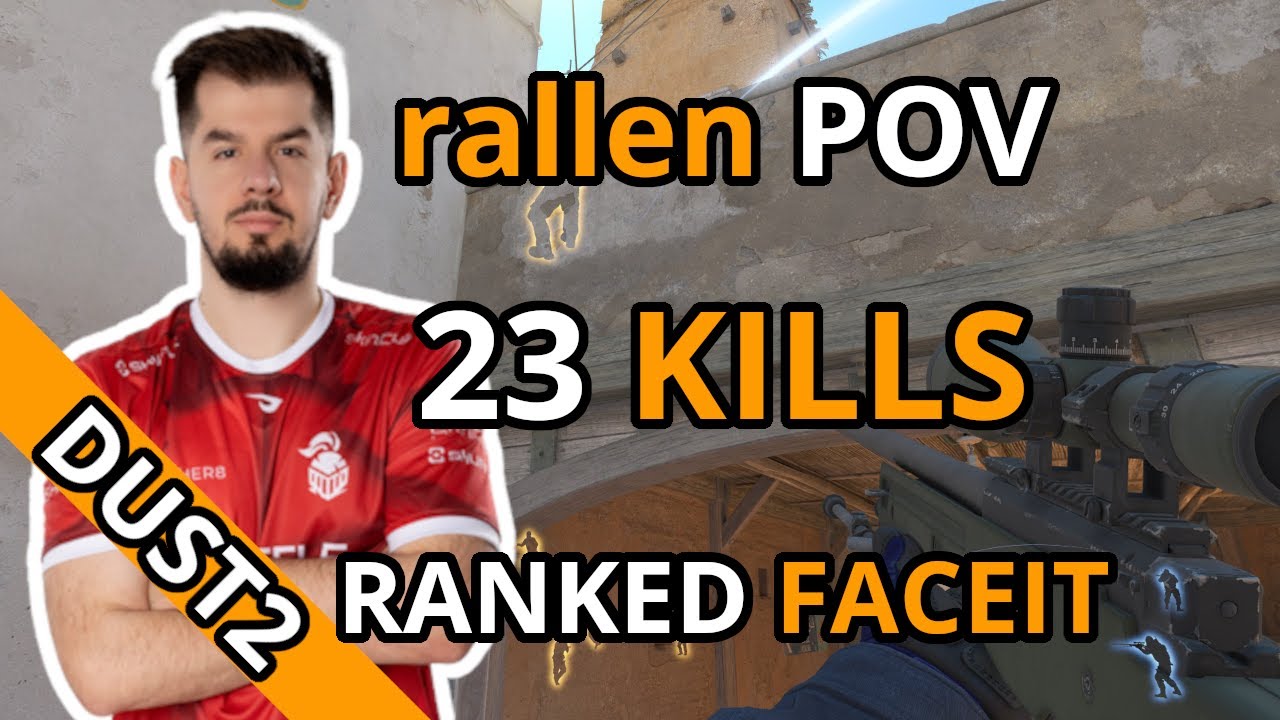LOOK AT HOW RANK 1 DOMINATES FACEIT | rallen POV | Ranked Faceit