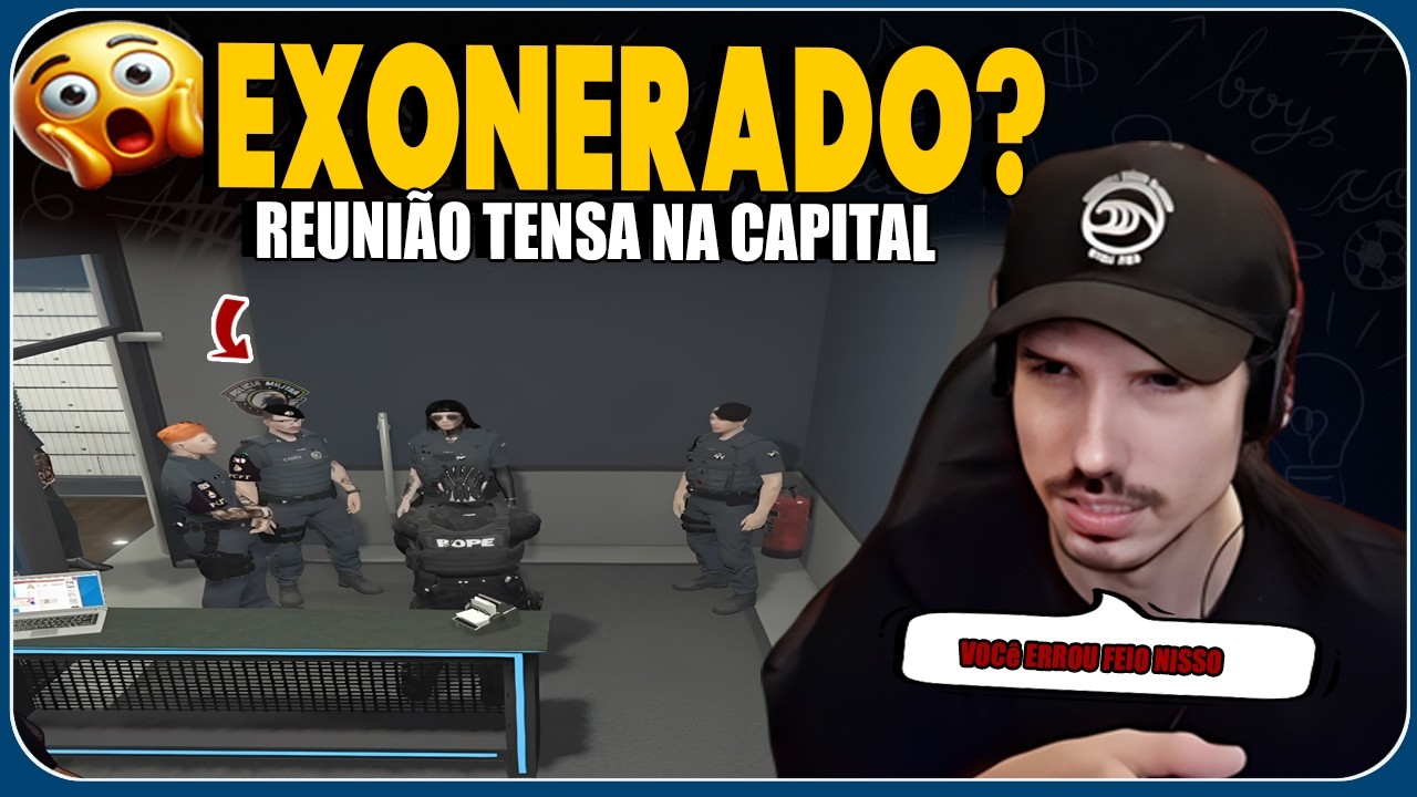REUNIÃO TENSA! PODEROSO BAGUAL MANDA A REAL PROS POLICIAIS DA CAPITAL SUL