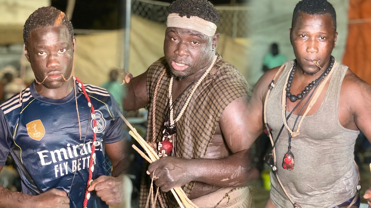 1/4 de finale CFA DIAKHAO vs FODE MBISSANE, FALLOU MBINE DIAB vs MAME TENING Lamb DJILOR 