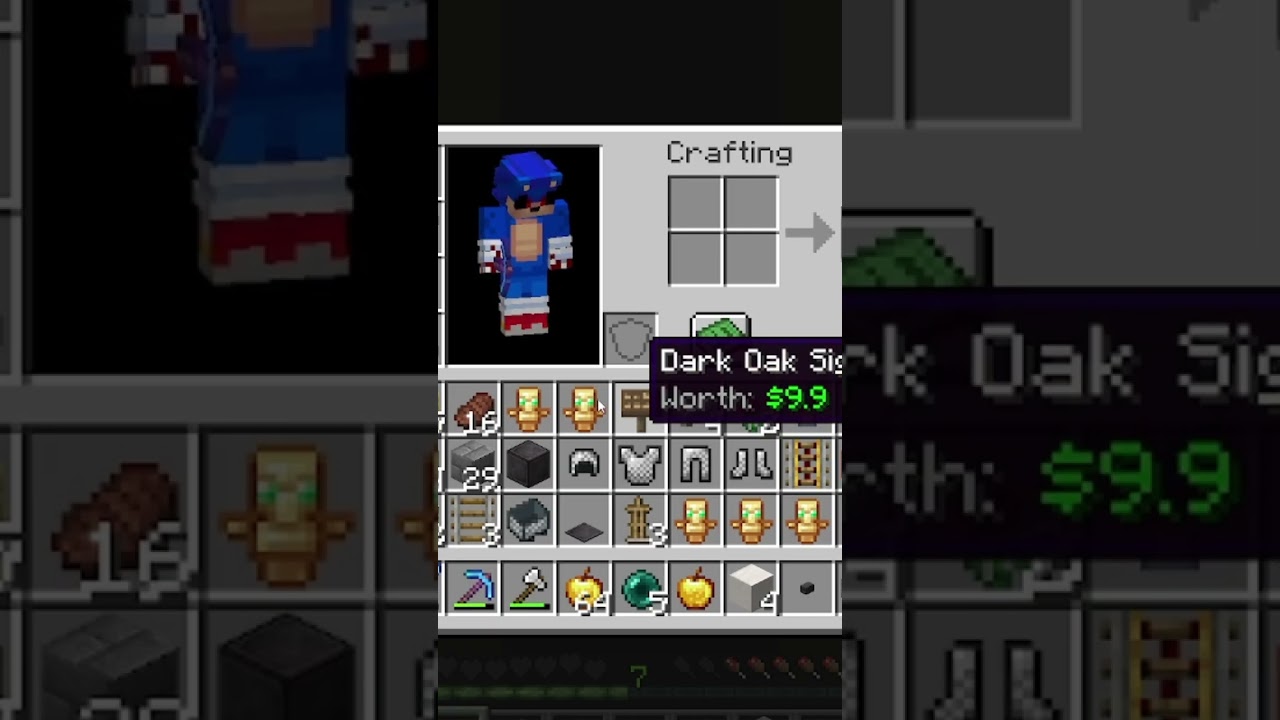 Pov: when I got trapped with no one there.. #minecraft #funny #memes #donutsmp #dream #viral #shorts