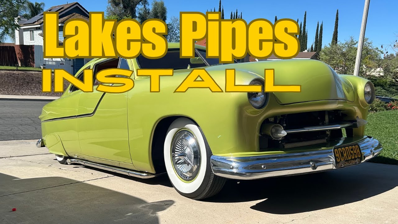 Lakes Pipes Install on a Shoebox Ford
