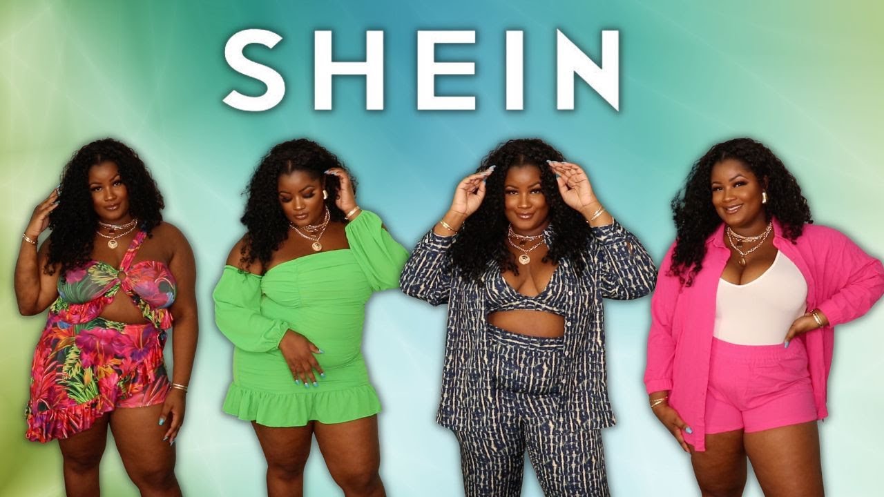 SHEIN CURVE SPRING/SUMMER TRY ON HAUL - PLUS SIZE STATEMENT PIECES FOR THE BADDIES!