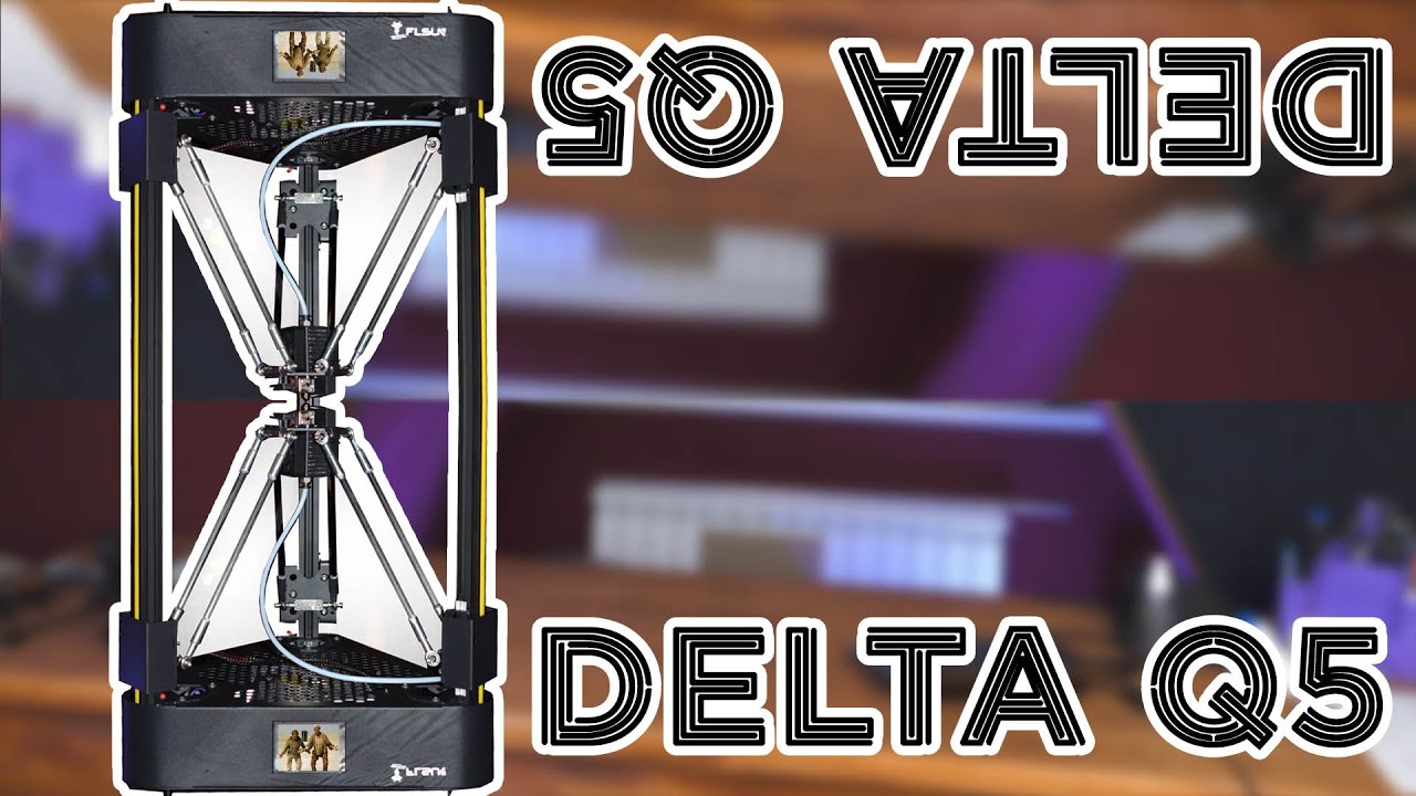 УДИВИТЕЛЬНЫЙ ДЕЛЬТА 3D ПРИНТЕР Delta Flsun Q5