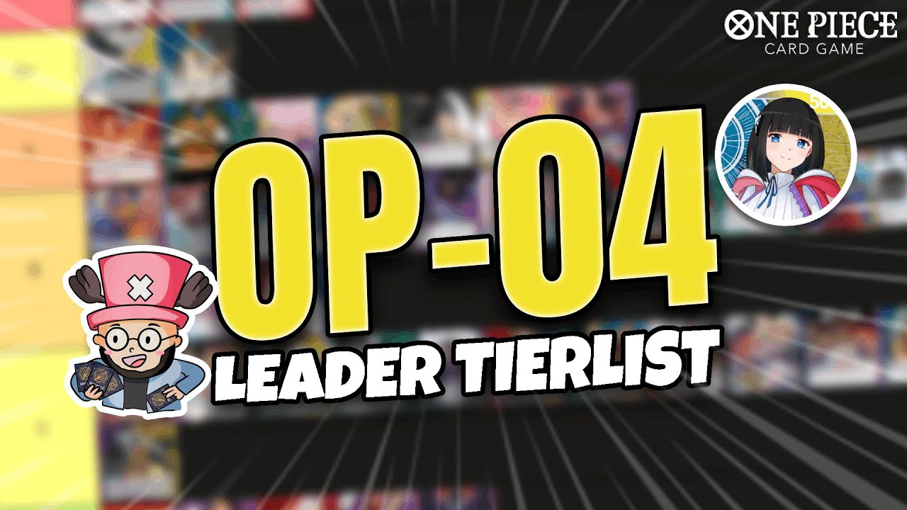 [OP-04] LEADER TIERLIST (ft. @ytnoach)