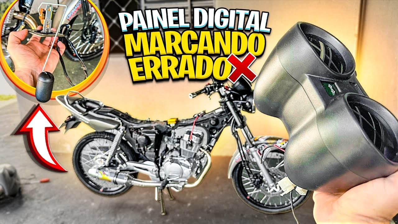 PAINEL DIGITAL DELET VOLTEI O ORIGINAL DA TITAN 150 E DEU TRABALHO PRA FUNCIONAR 🔥
