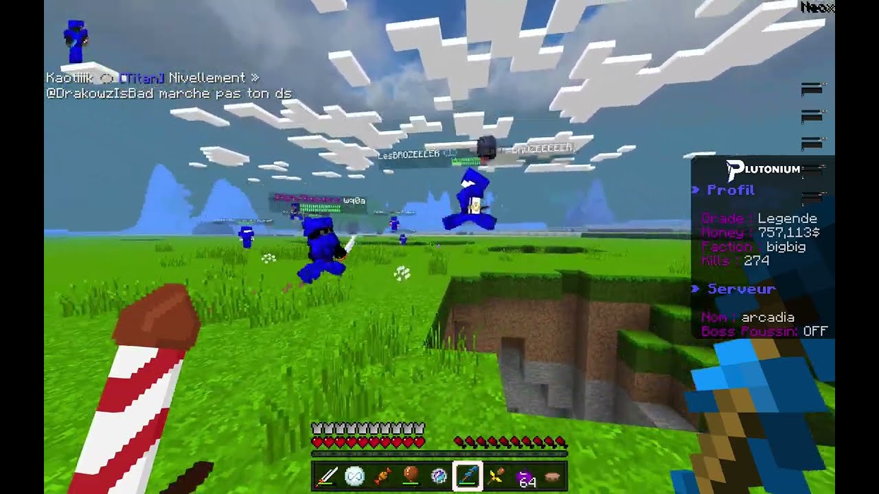 dropped un full plutonium dans une cave