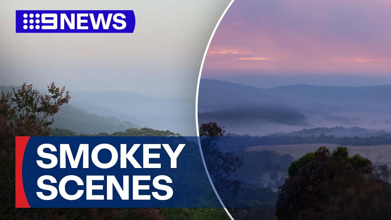 Sydneysiders woke up to a thick haze covering the city | 9 News Australia