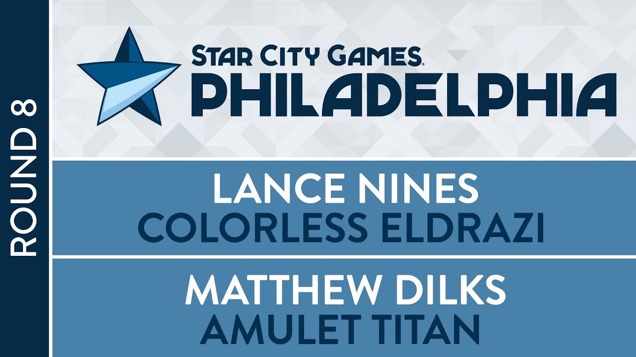 SCGPHILLY - Round 8 - Lance Nines vs Matthew Dilks [Modern]