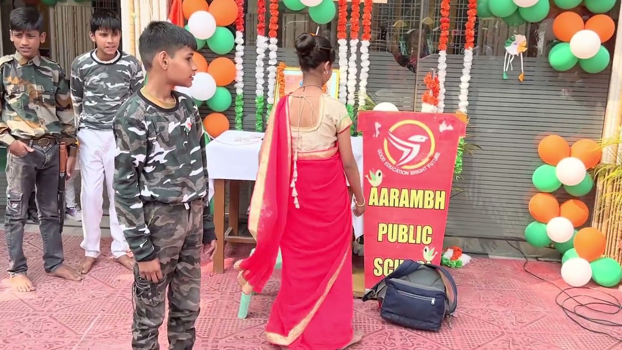 🇮🇳 Kandhon Se Milte Hain Kandhe | Patriotic Song Performance | School Tribute 🎶✨