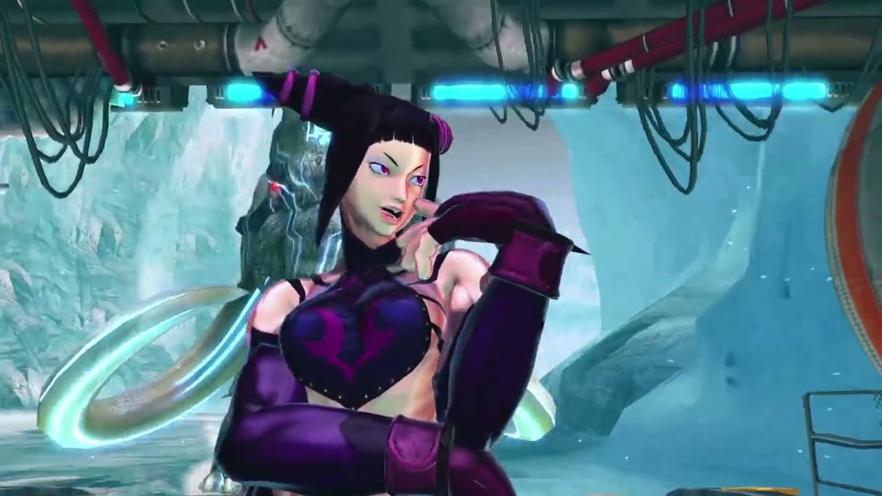 Street Fighter X Tekken - Juri (Вступительная и победная позы)