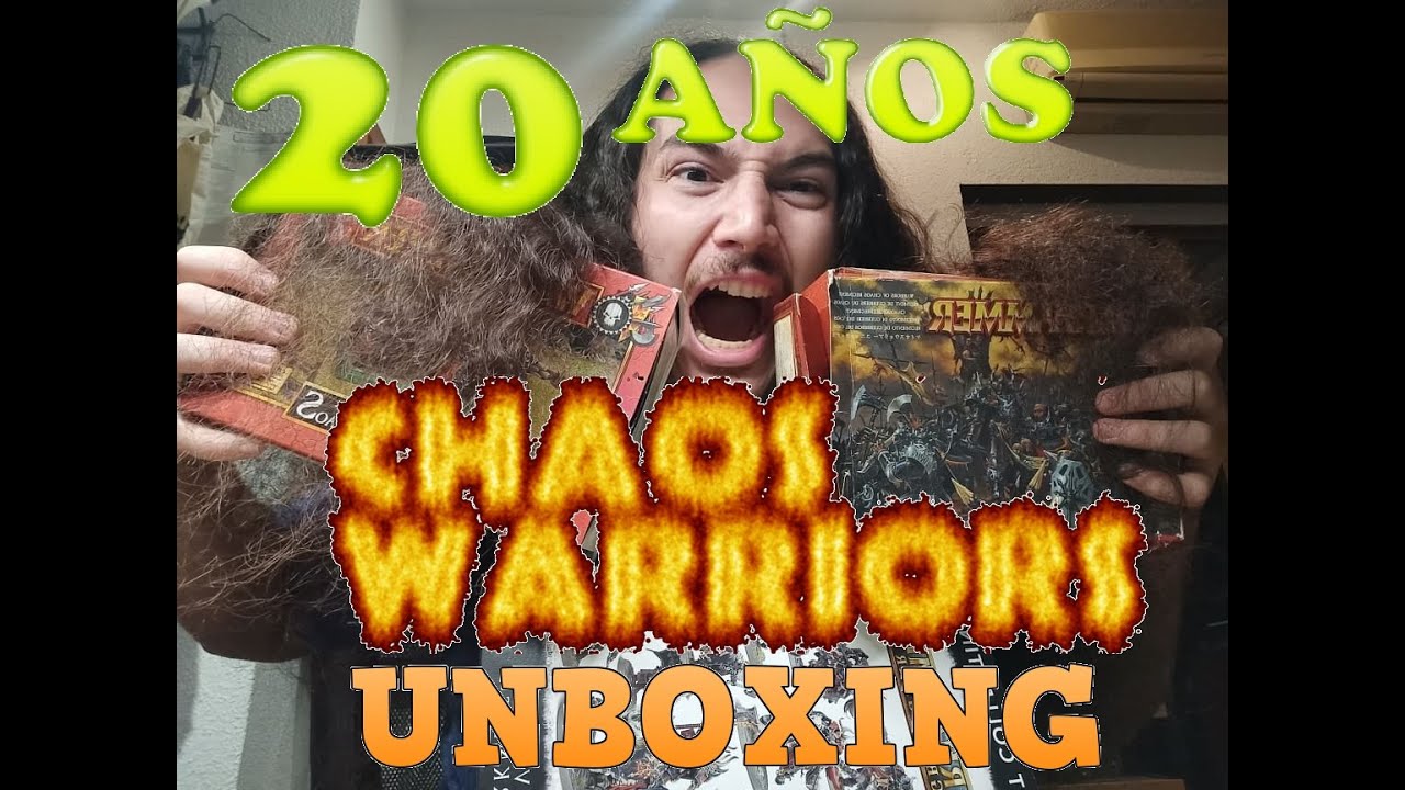 UNBOXING 20 años de Guerreros del caos #warhammerfantasy #warhammer #guerrerosdelcaos #aos