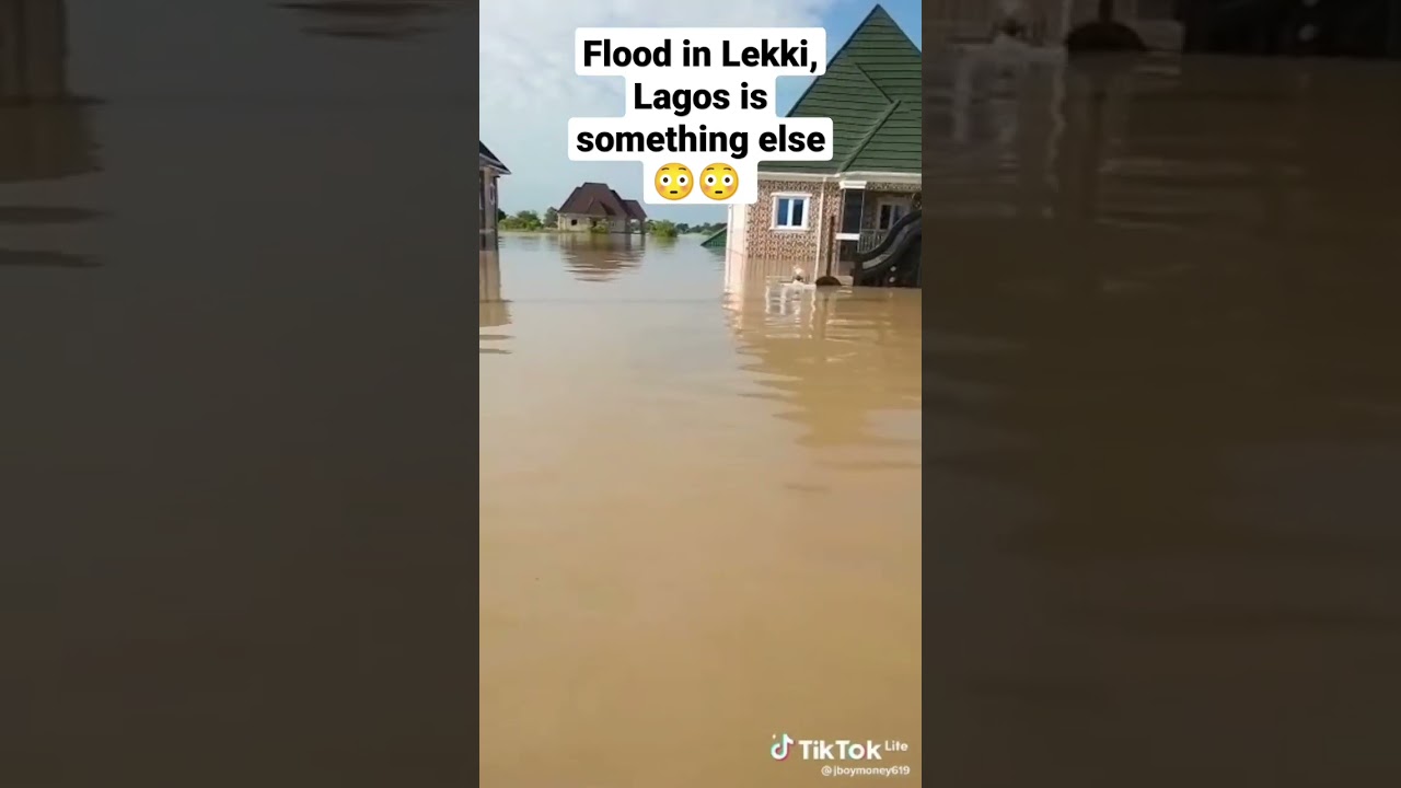 Flood in Lagos Lekki