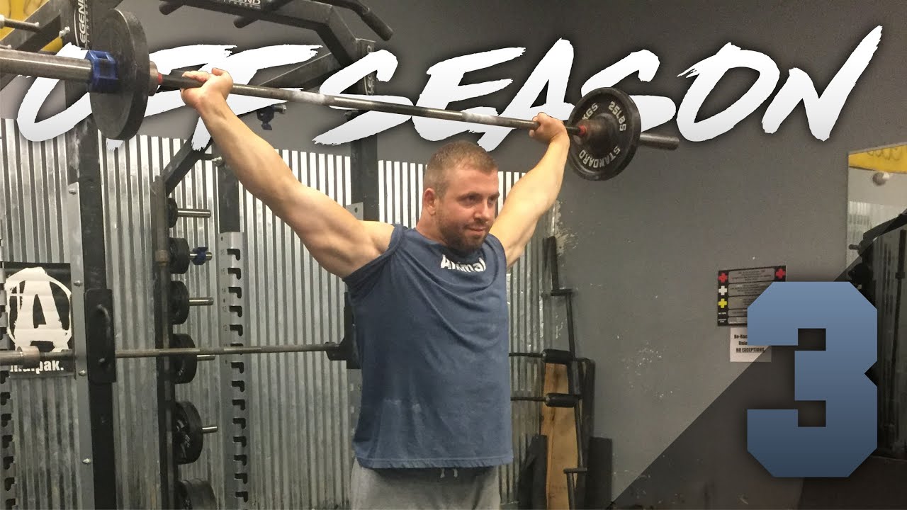 Offseason Powerlifting Training:  Week 3 of 8