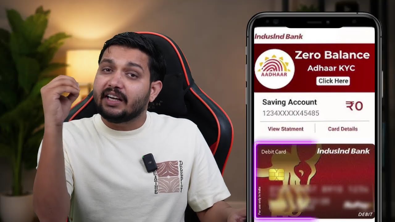 IndusInd Bank Zero Balance Account Opening Online 2026 | Best Zero Balance Bank Account 2026