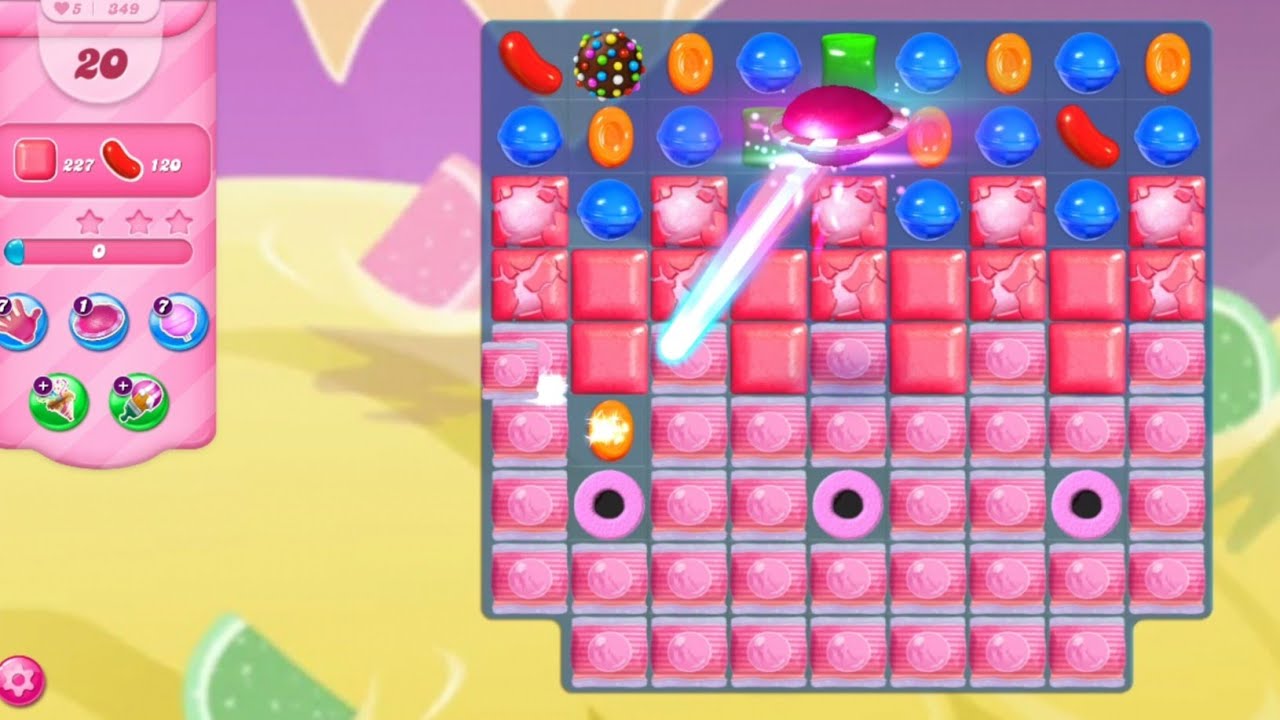 Candy Crush Saga Gameplay New Update 2022 🛸Fast UFO🛸 | Level 346 - 350 | Candy Game | RASEEN'S GAMES