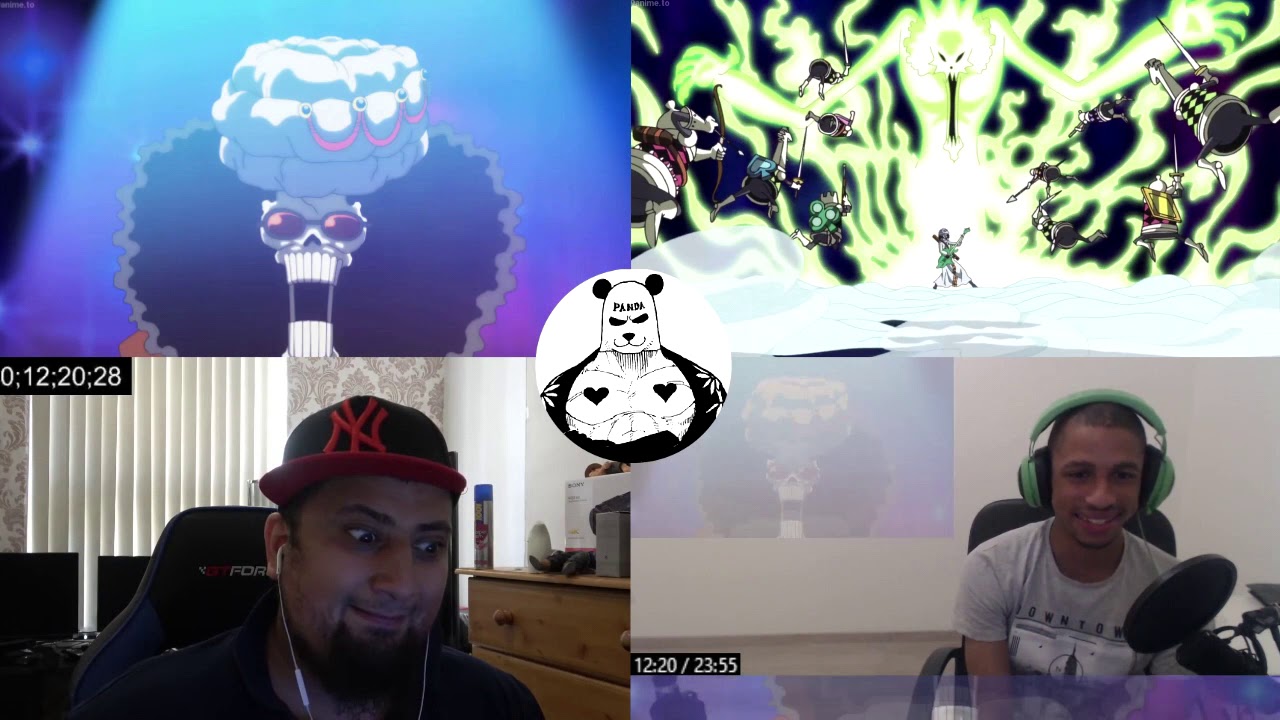 brook vs big mom soldiers reaction mashup - one piece