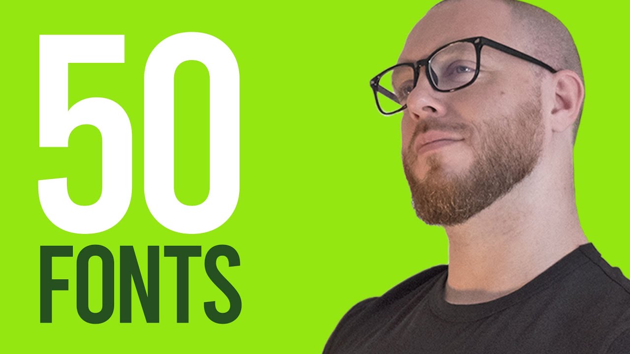 These 50 Fonts are Perfect for Design