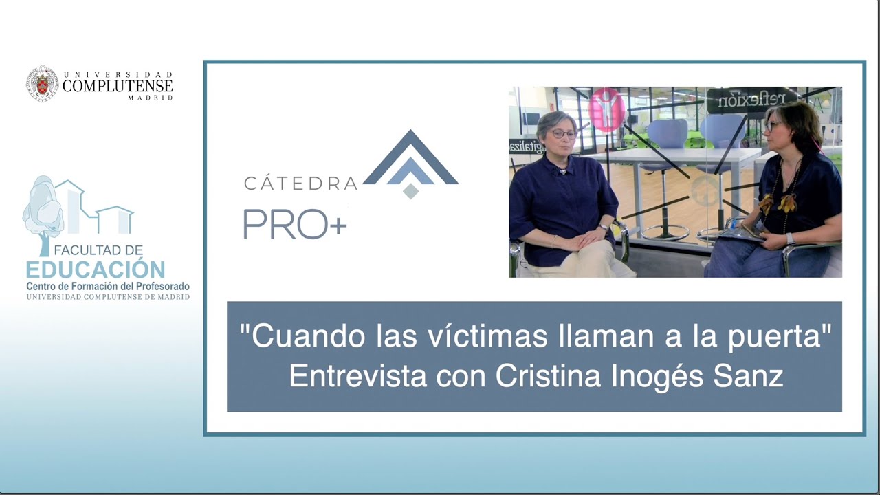 Entrevista con Cristina Inogés Sanz - Cuando las víctimas llaman a la puerta