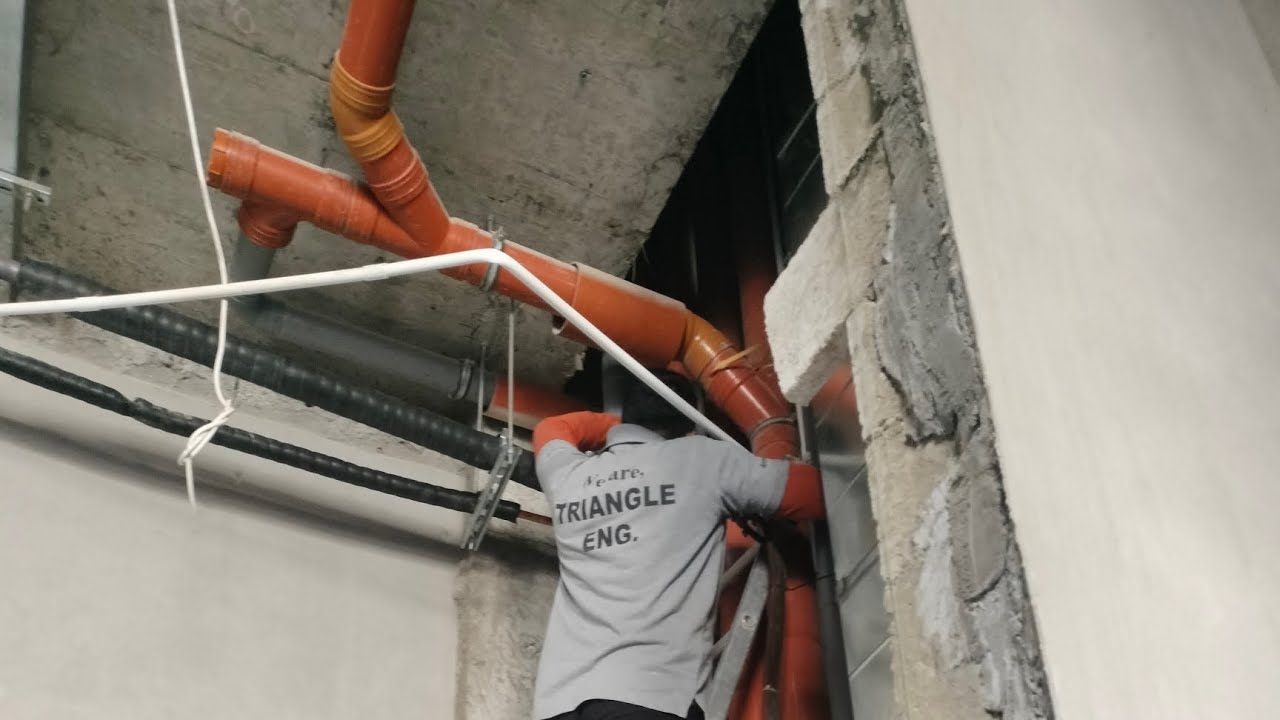 VRF copper pipe insulation after pressure testing 😲🤯