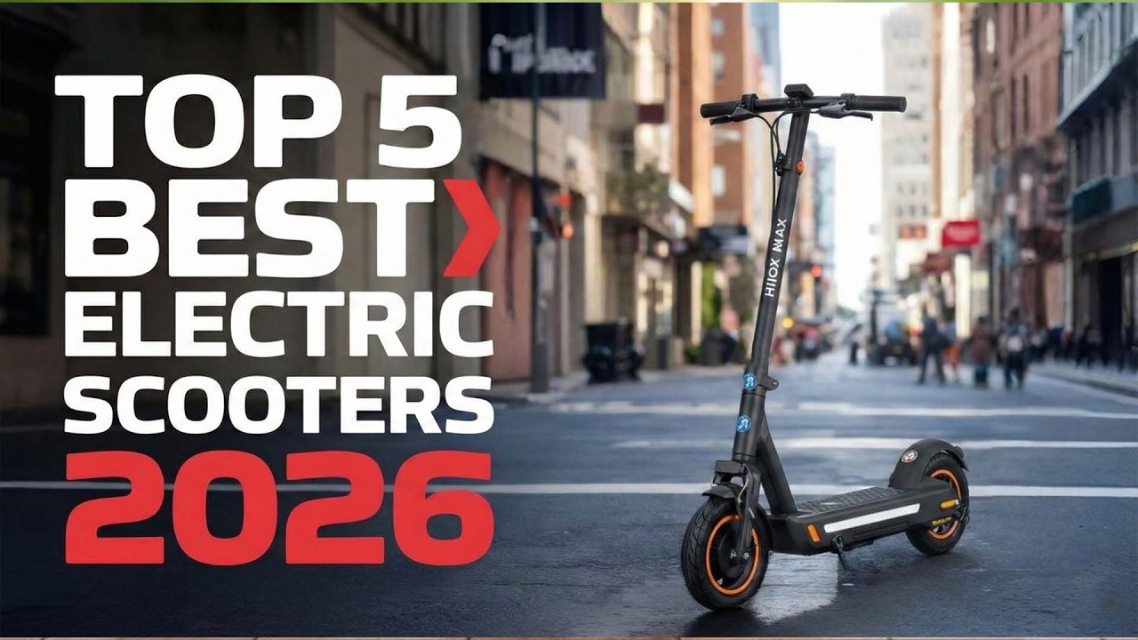Best Electric Scooters 2026 - Top 5 Range & Speed Champions
