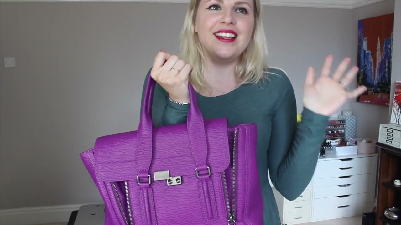 Phillip Lim Pashli Satchel Unboxing   Medium Orchid - FILMED IN 2014